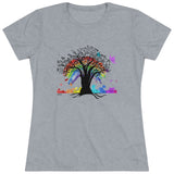 Rainbow Tree of Life Tri-Blend Tee