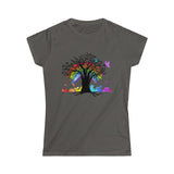 Rainbow Tree of Life Relaxed fit T-shirt