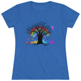 Rainbow Tree of Life Tri-Blend Tee