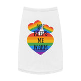 She Keeps Me Warm - Fur Baby Pride Shirt