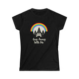 Jeep Gay Away With Me -Jeep Tri-Blend Softstyle Tee