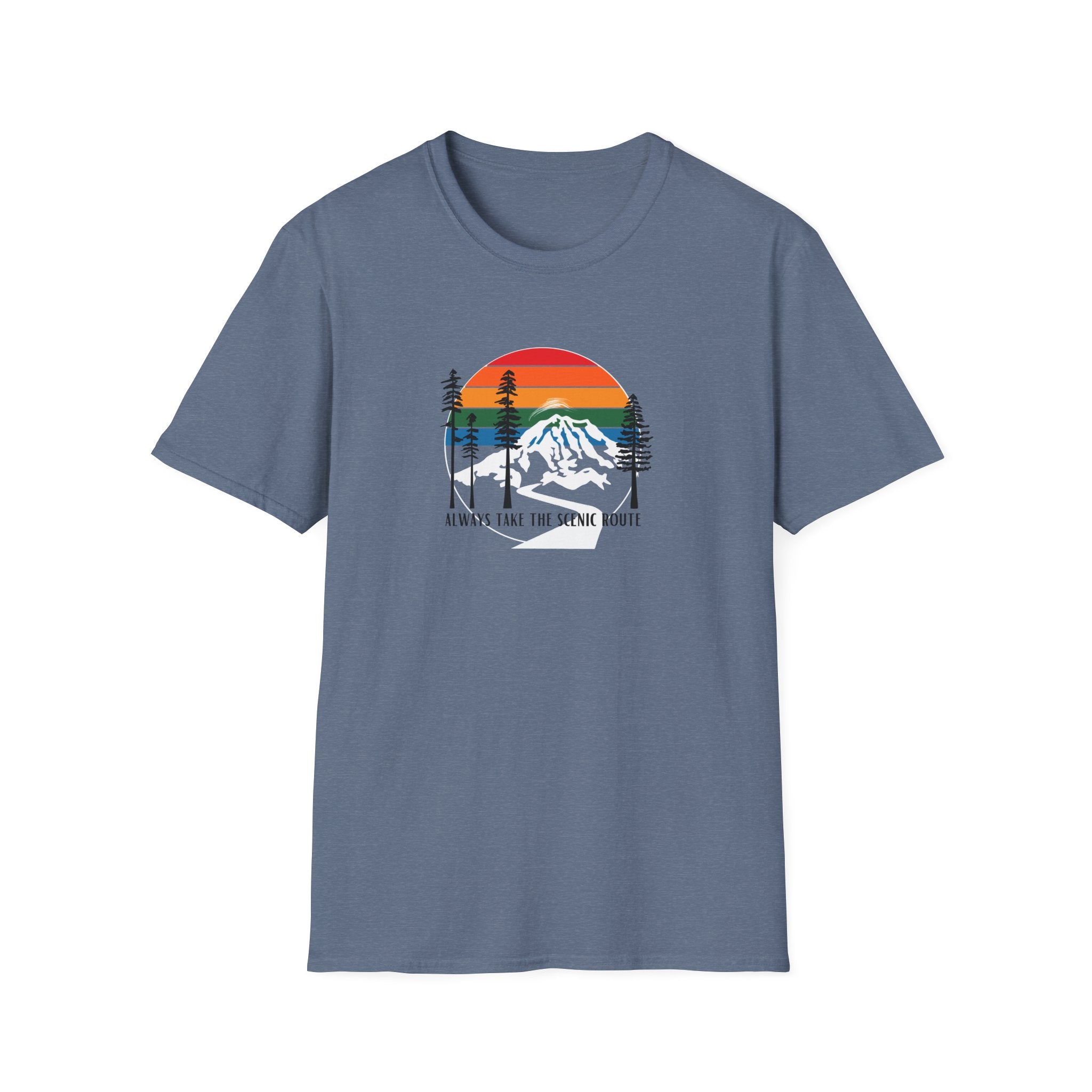 Always Take The Scenic Route - Mount Rainier Tee