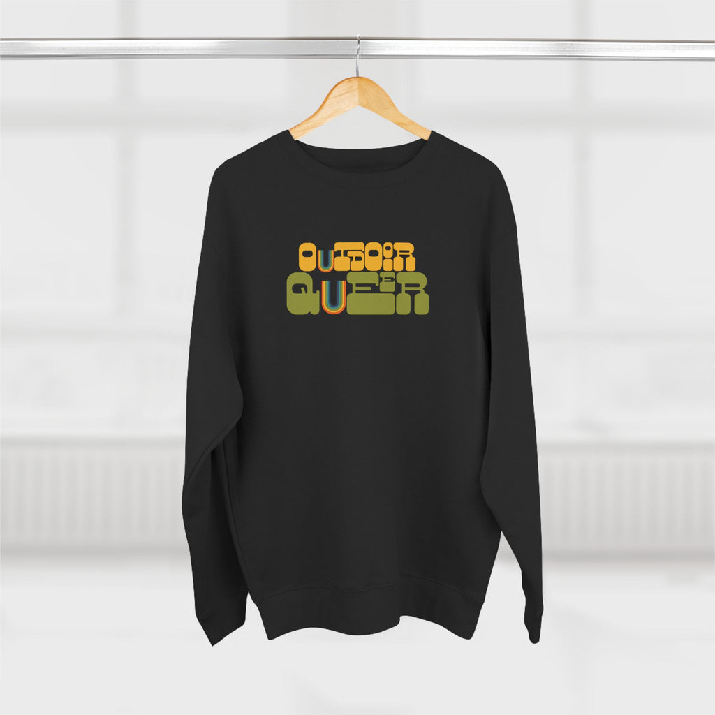 Retro Outdoor Queer Fall Sweatshirt