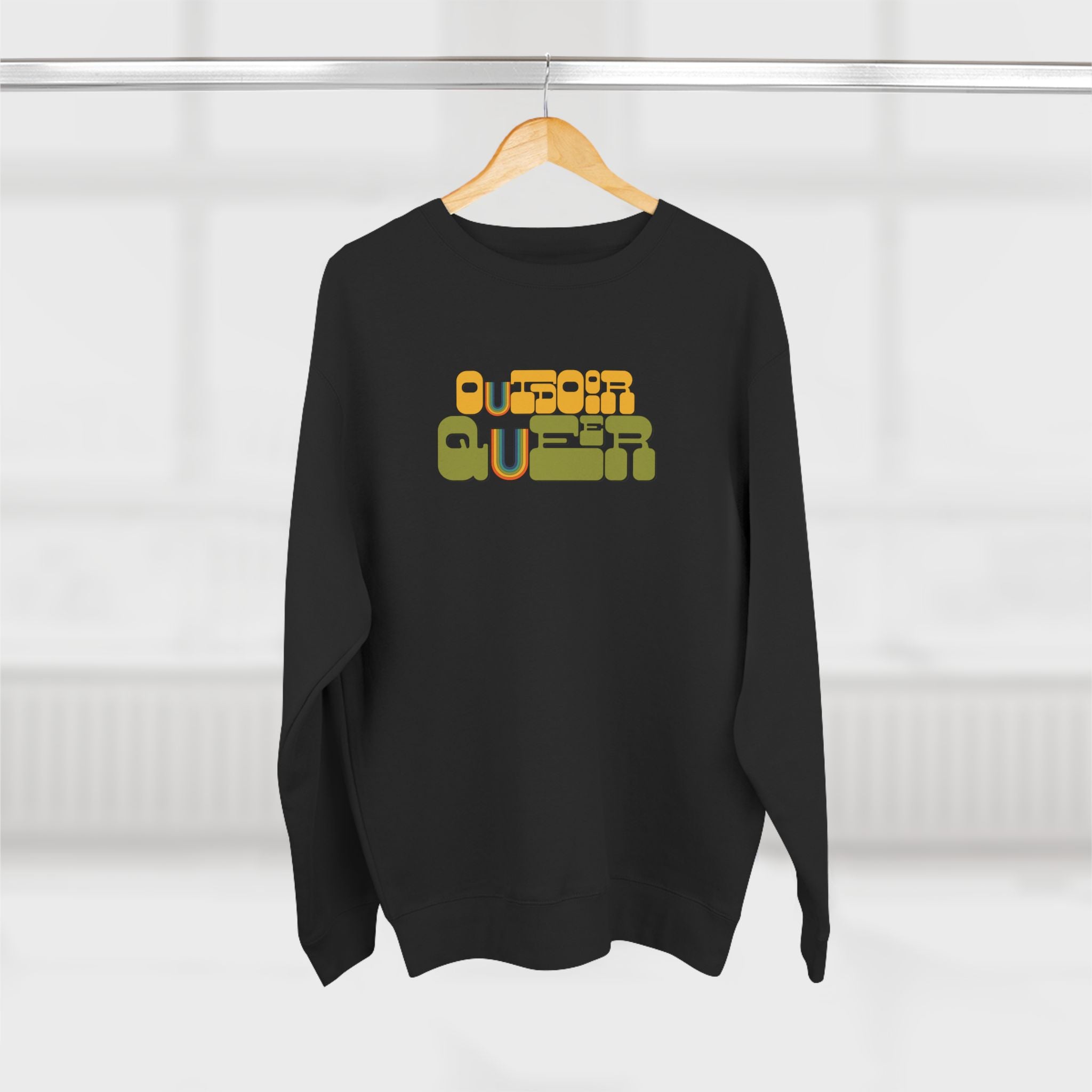 Retro Outdoor Queer Fall Sweatshirt