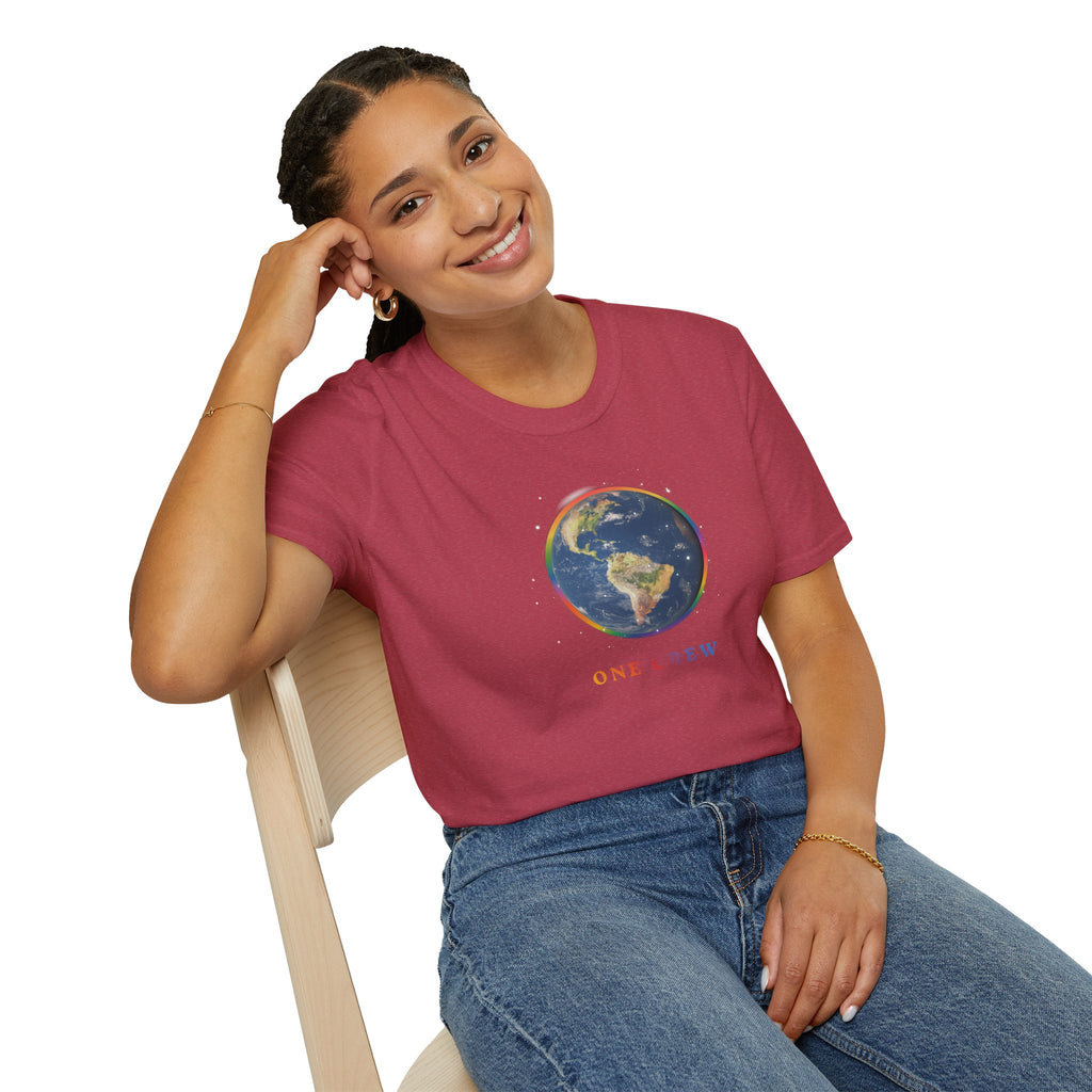 One Planet. One Crew. A premium tee Celebrating Our Shared Home
