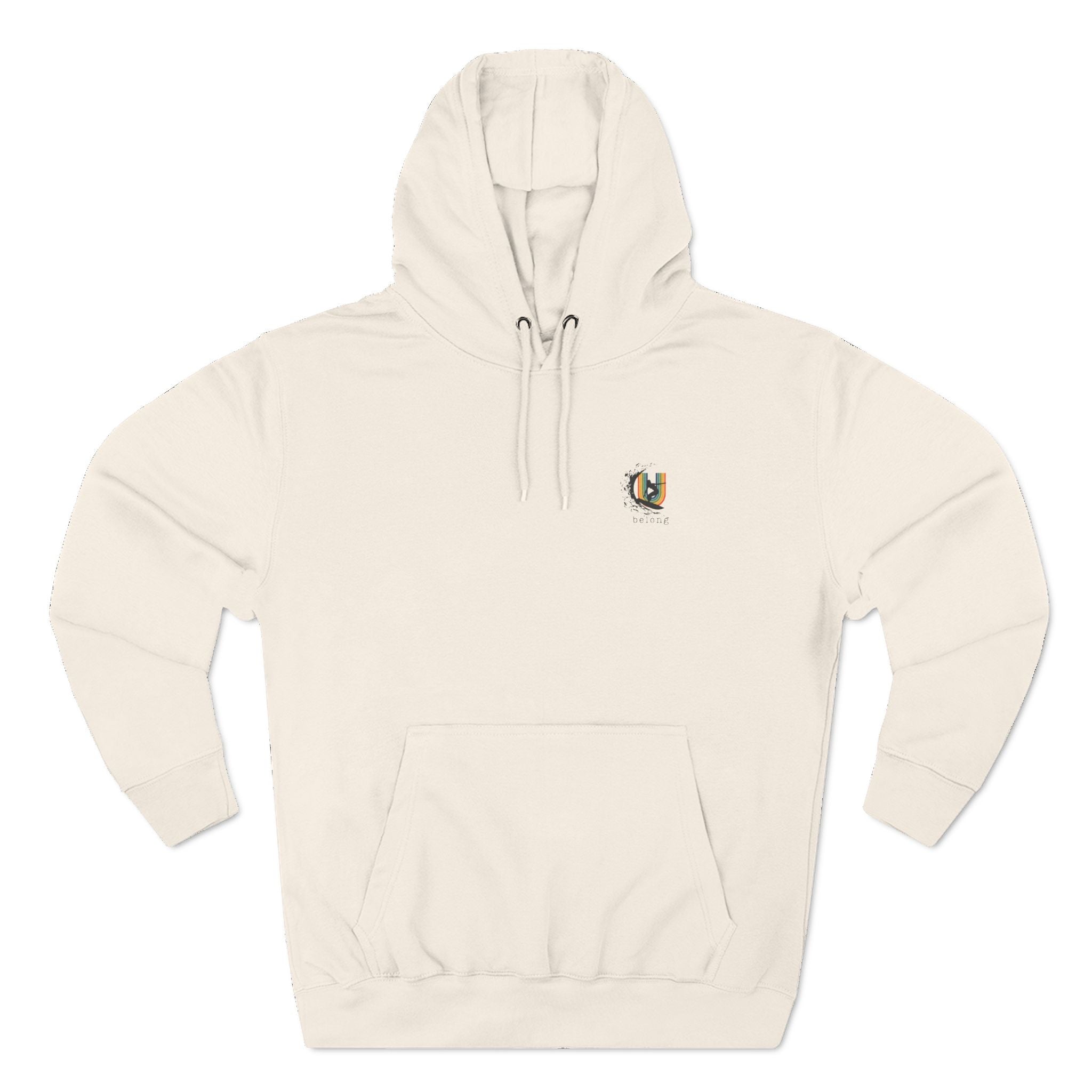 Tofino B.C.inspired Surfer Girl U belong– Fleece Hoodie