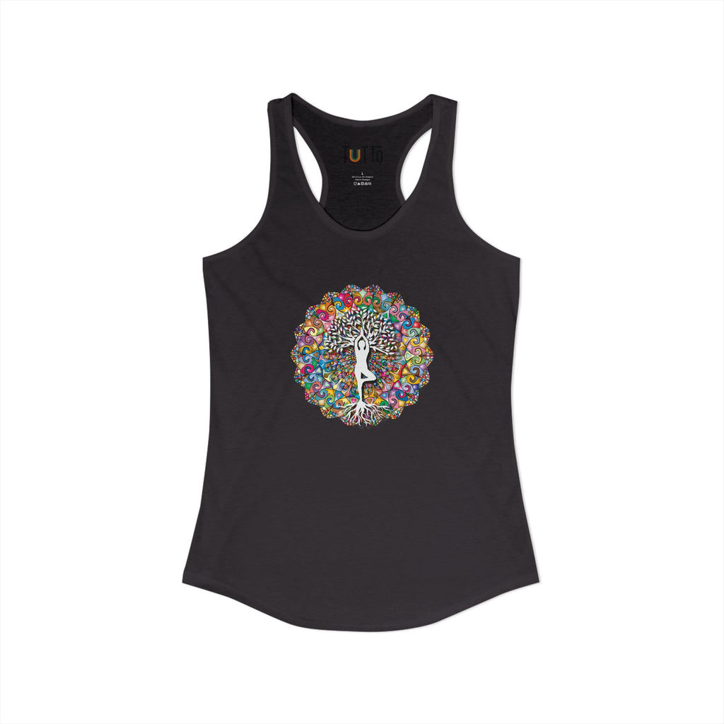 Mandala Racerback Tank - Find your Zen