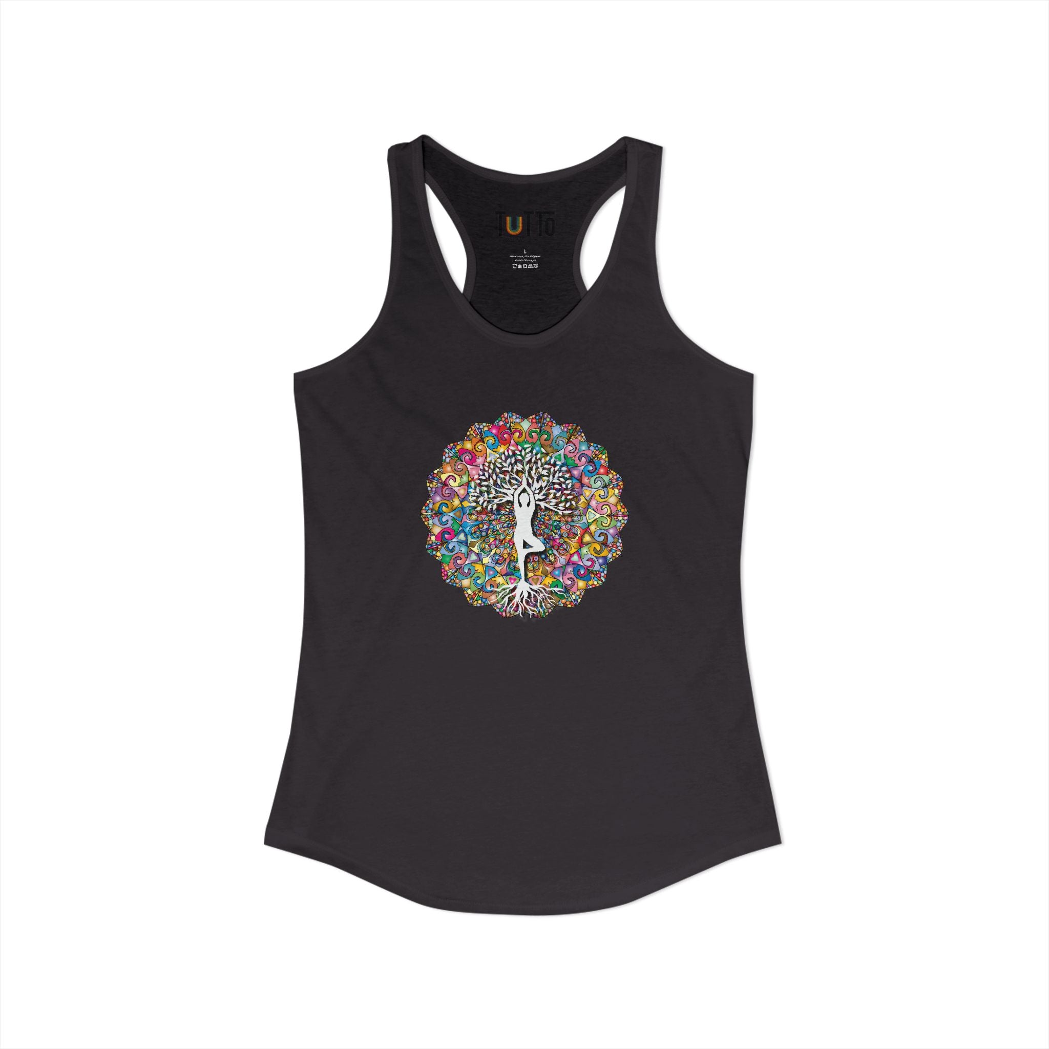Mandala Racerback Tank - Find your Zen