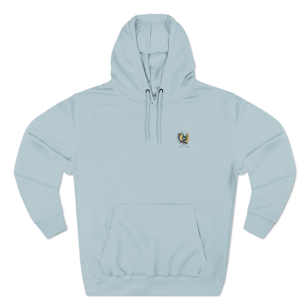 Tofino B.C.inspired Surfer Girl U belong– Fleece Hoodie