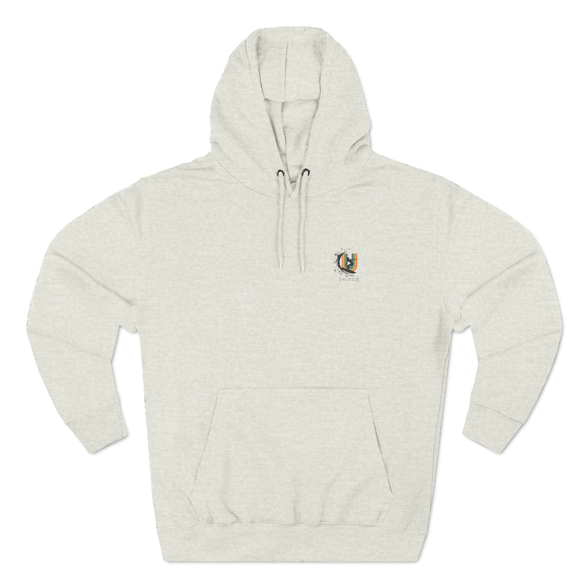 Tofino B.C.inspired Surfer Girl U belong– Fleece Hoodie