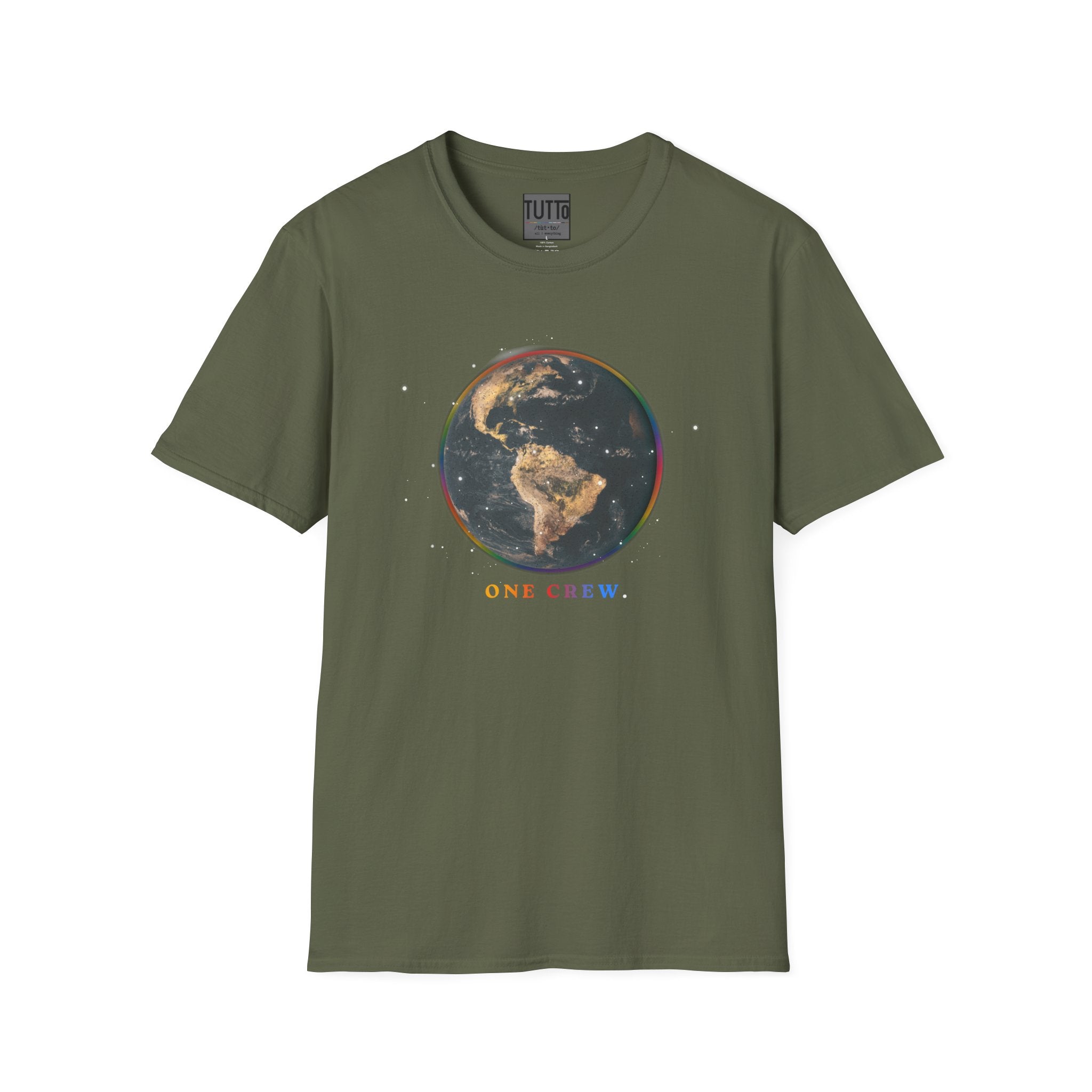 One Planet. One Crew. A premium tee Celebrating Our Shared Home