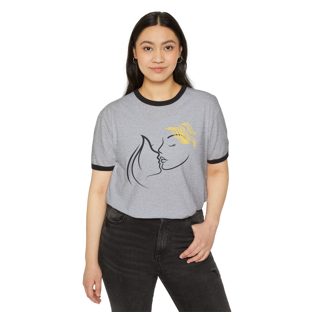 The Kiss Ringer T-Shirt