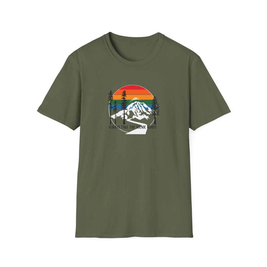 Always Take The Scenic Route - Mount Rainier Tee