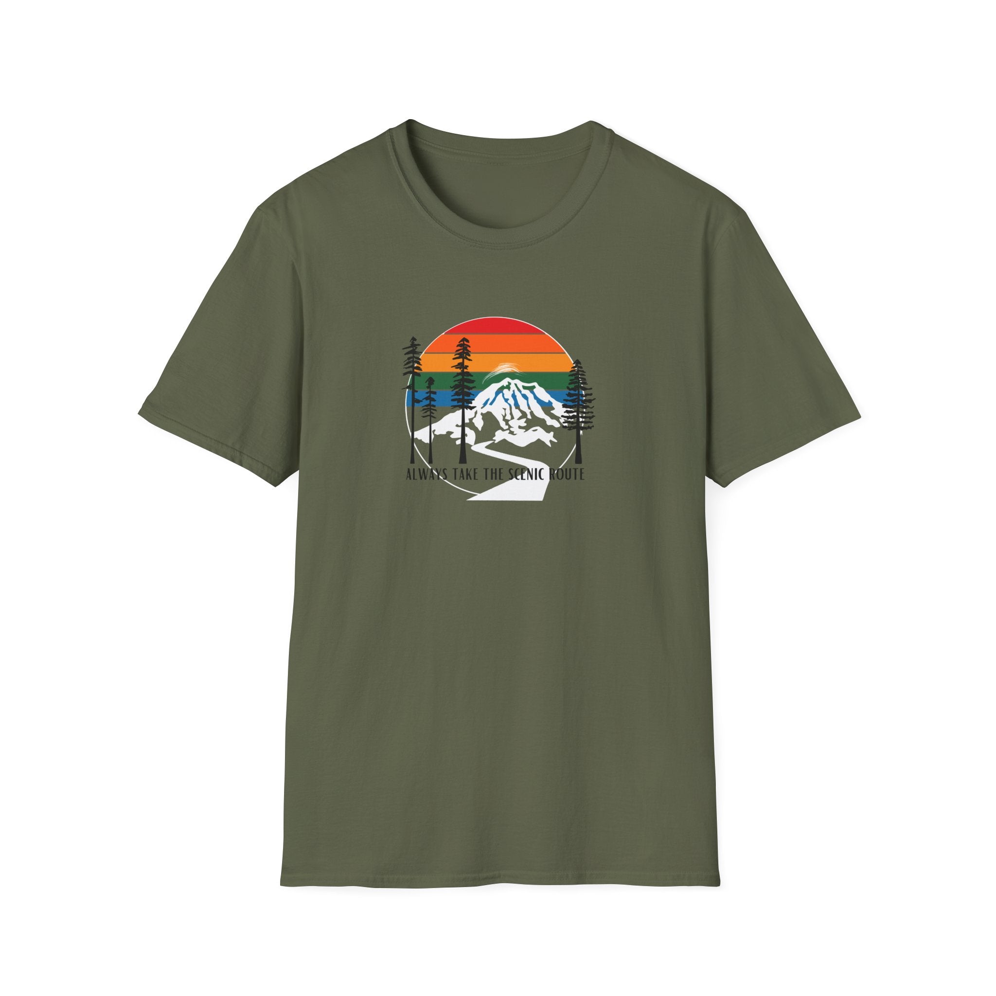 Always Take The Scenic Route - Mount Rainier Tee