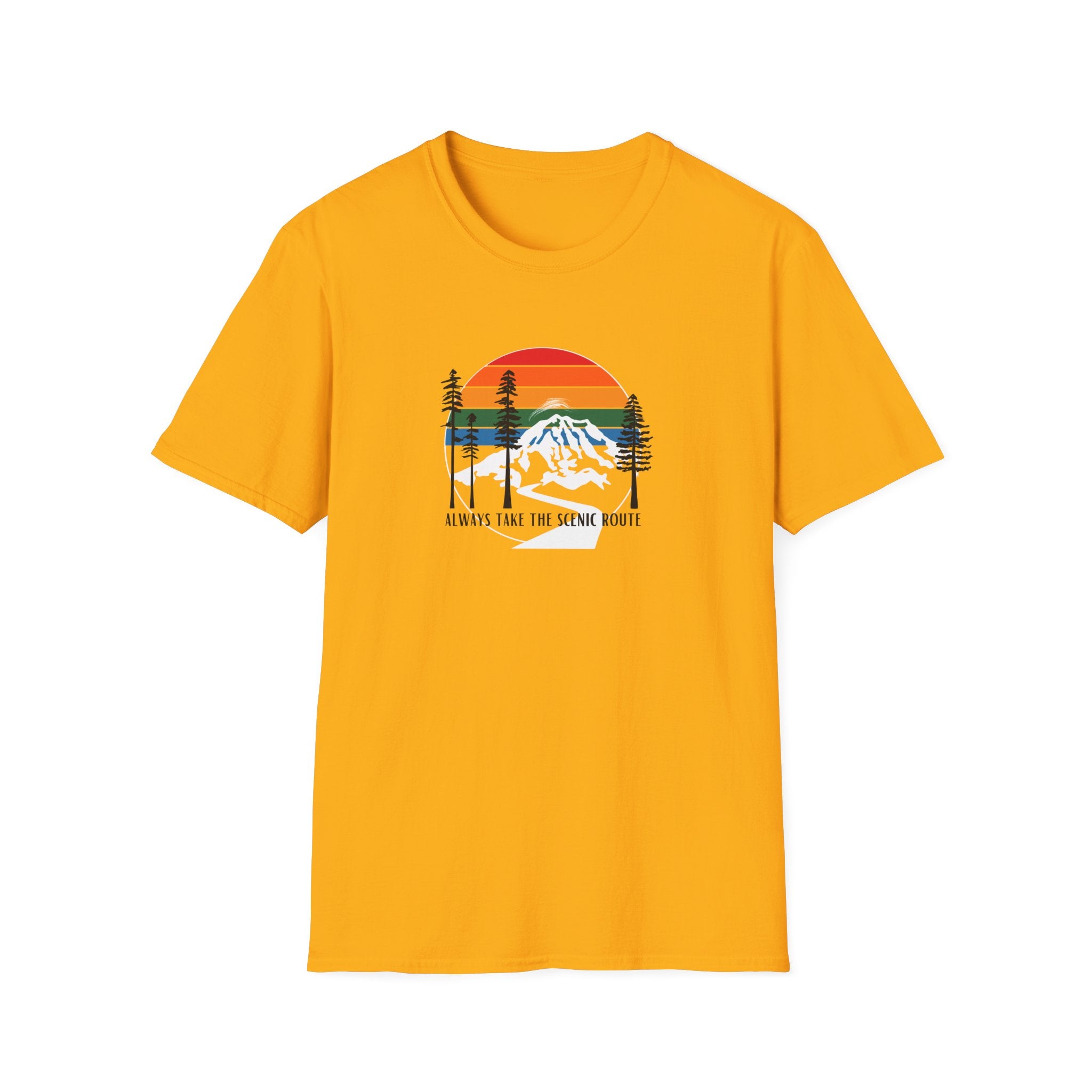 Always Take The Scenic Route - Mount Rainier Tee
