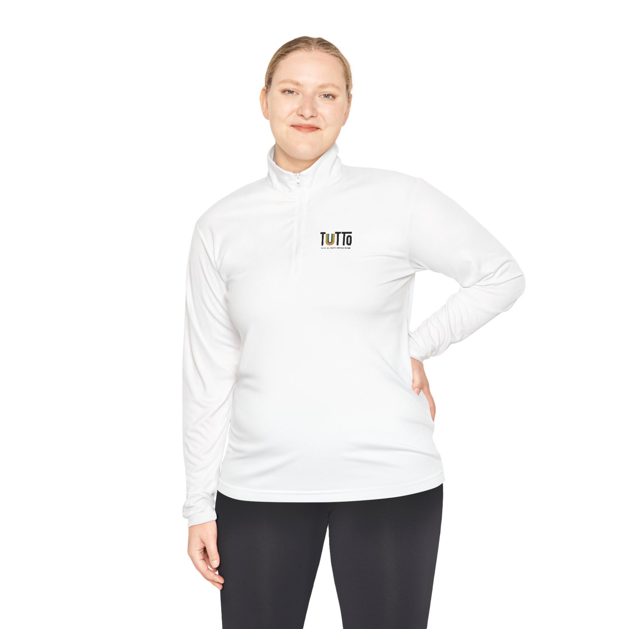 TUTTo  /tùt·to/: all; entire. everyone belongs. - Signature -Zip Pullover