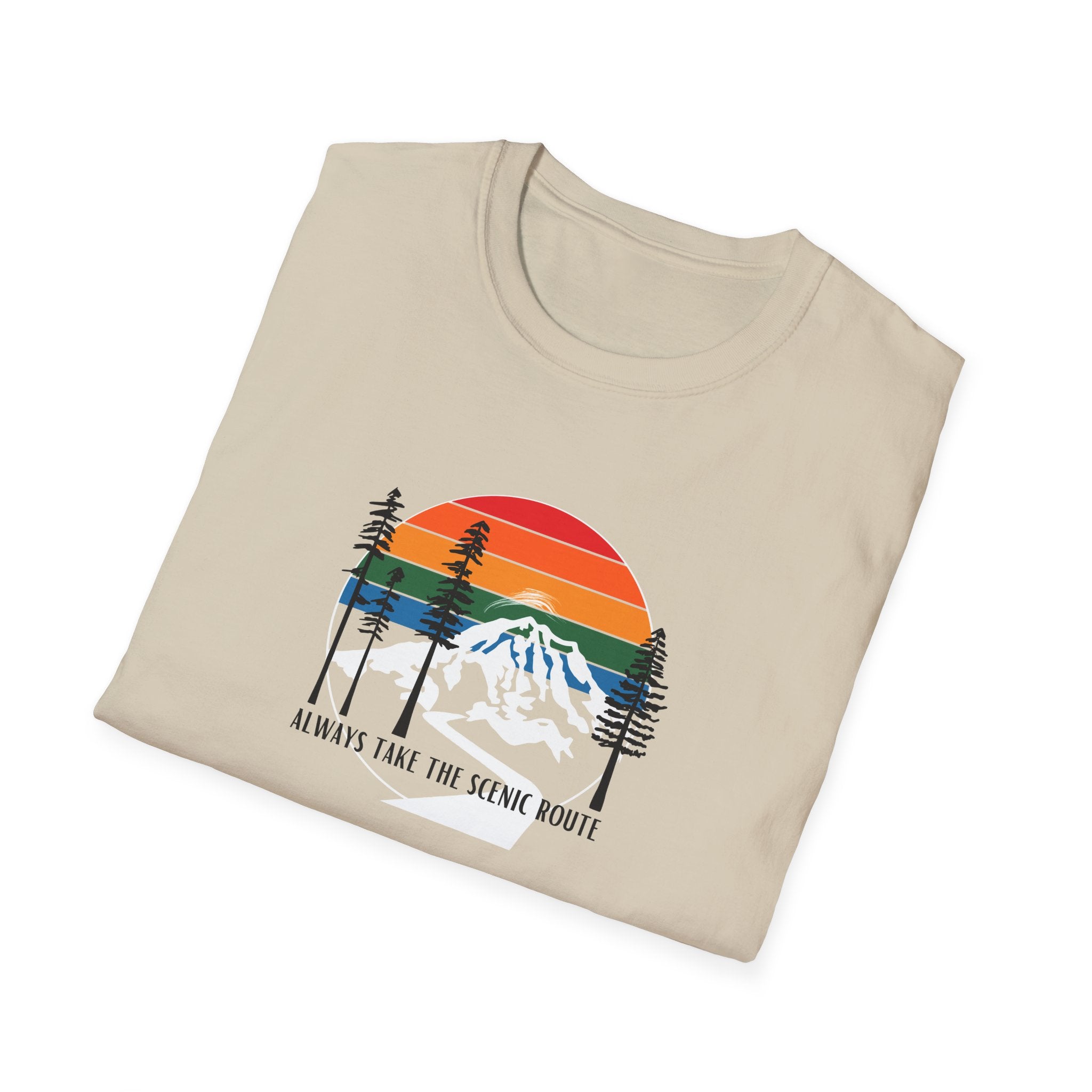 Always Take The Scenic Route - Mount Rainier Tee