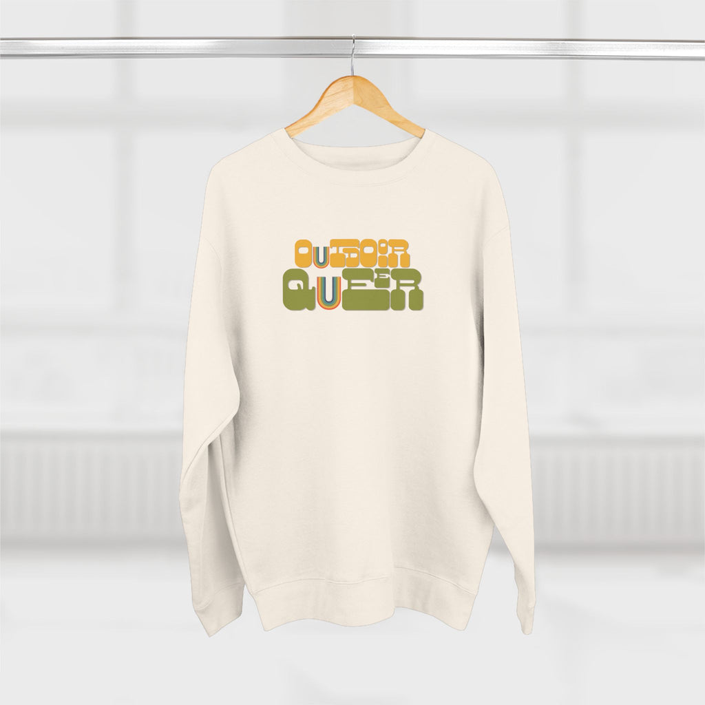 Retro Outdoor Queer Fall Sweatshirt