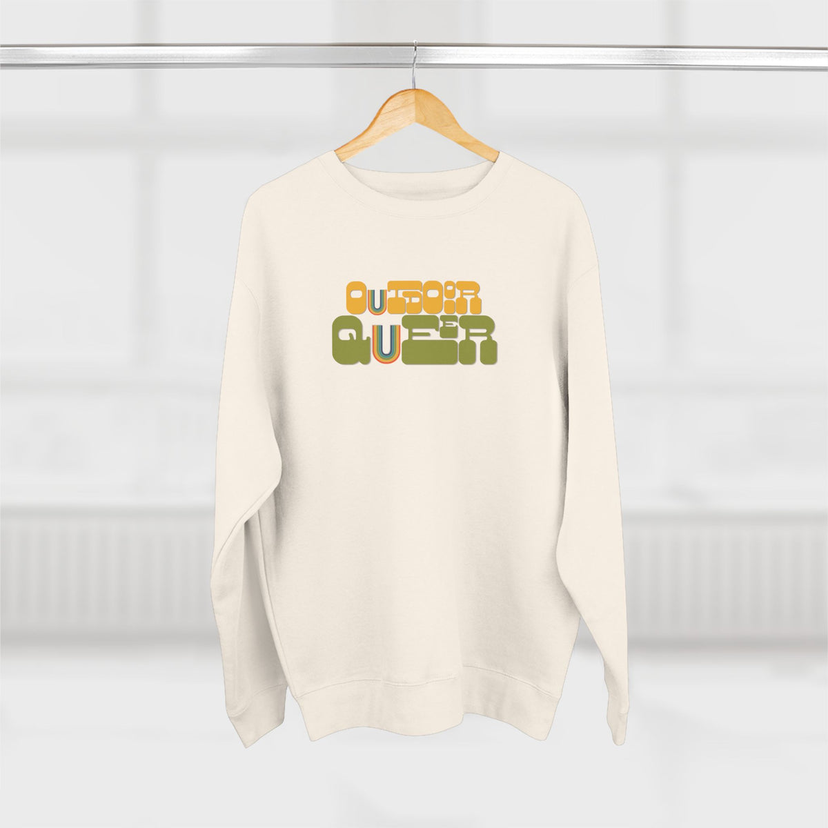 Retro Outdoor Queer Fall Sweatshirt