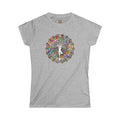 Mandala fitted Tee — Find your Zen