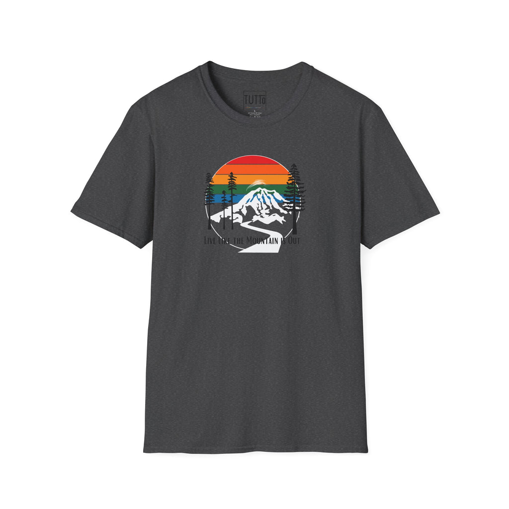 Live Like The Mountain is Out - Mount Rainier Tee