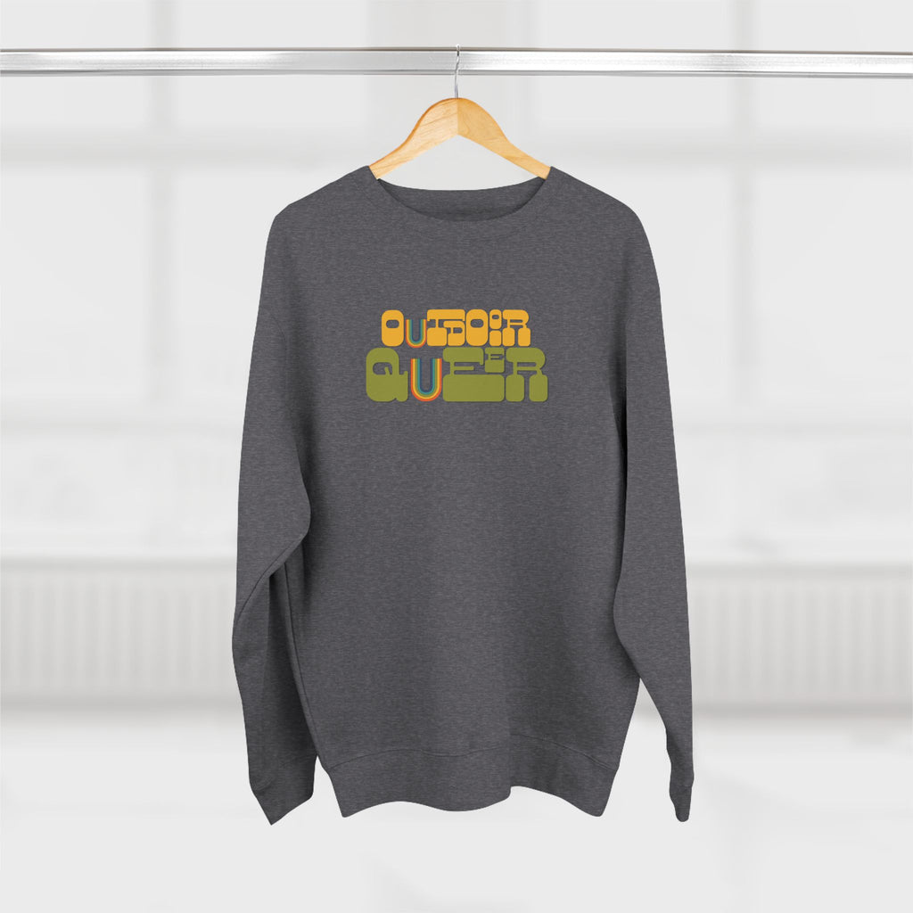 Retro Outdoor Queer Fall Sweatshirt