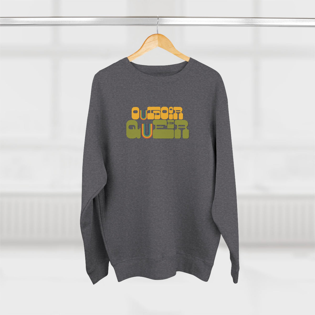 Retro Outdoor Queer Fall Sweatshirt