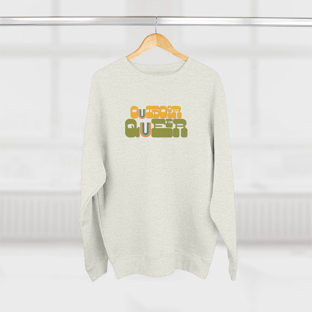 Retro Outdoor Queer Fall Sweatshirt