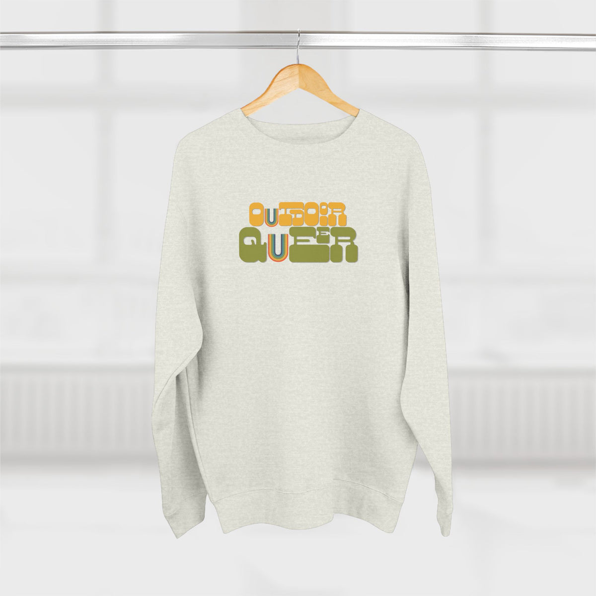 Retro Outdoor Queer Fall Sweatshirt