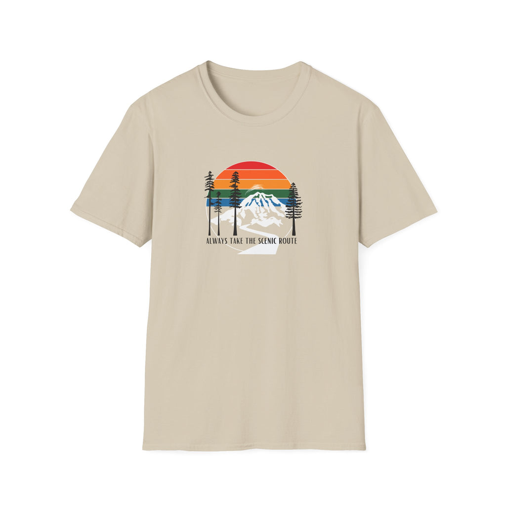 Always Take The Scenic Route - Mount Rainier Tee