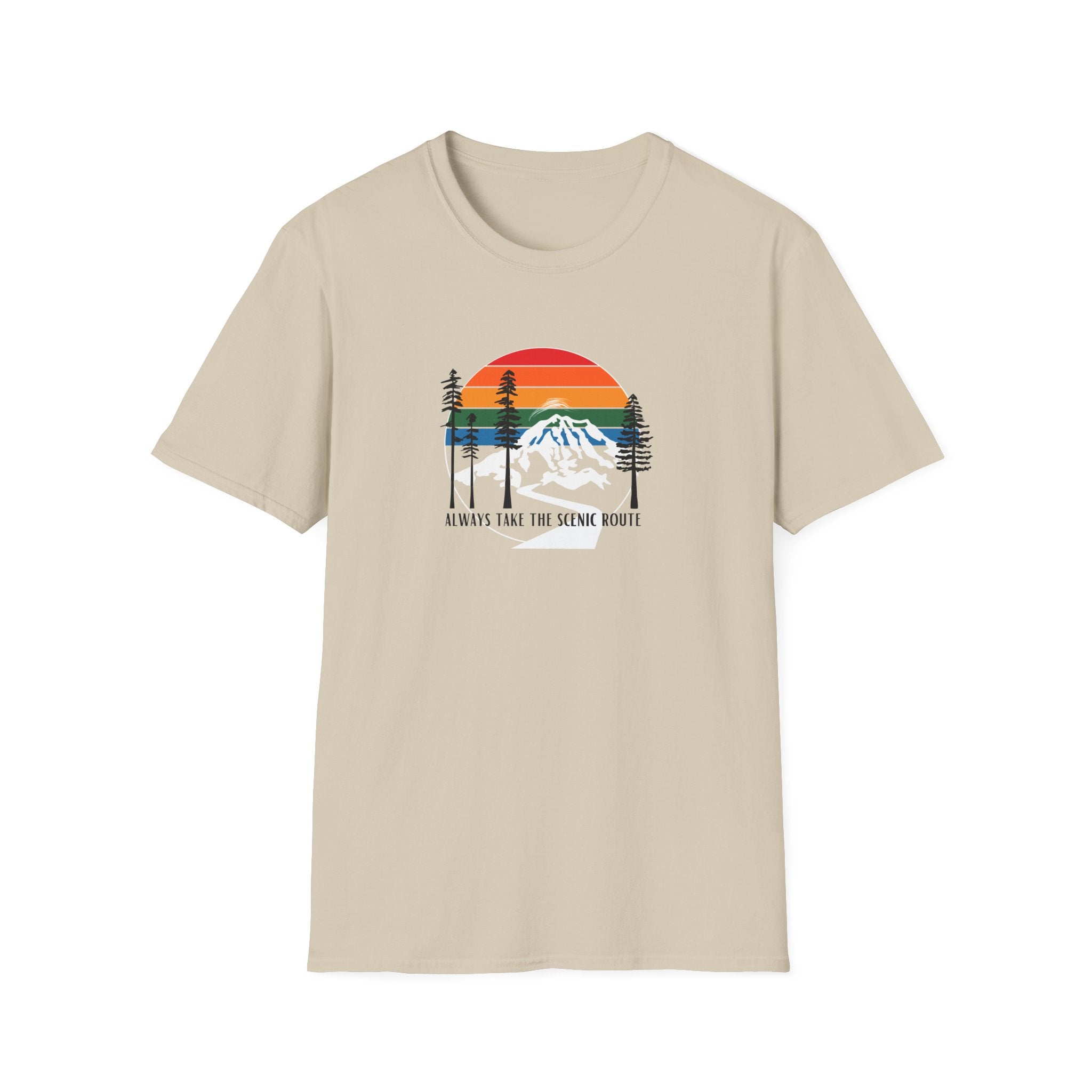 Always Take The Scenic Route - Mount Rainier Tee