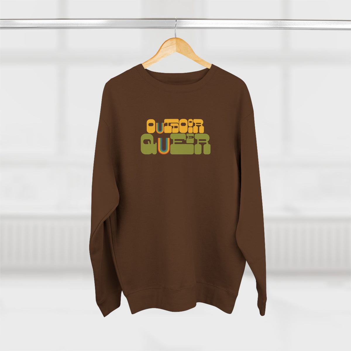 Retro Outdoor Queer Fall Sweatshirt