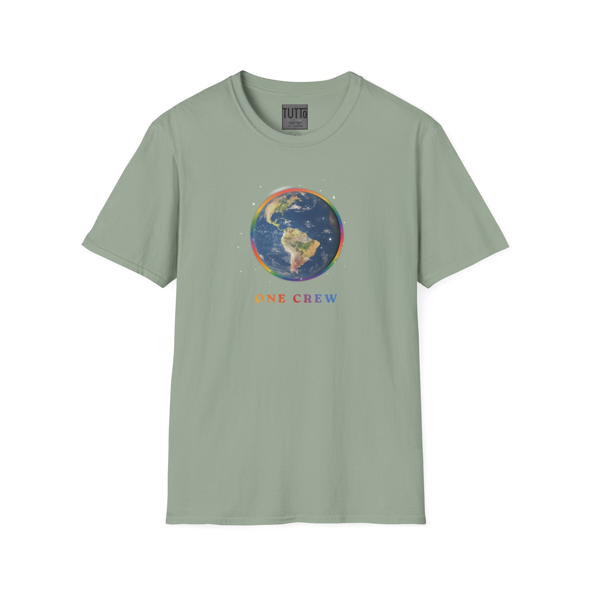 One Planet. One Crew. A premium tee Celebrating Our Shared Home