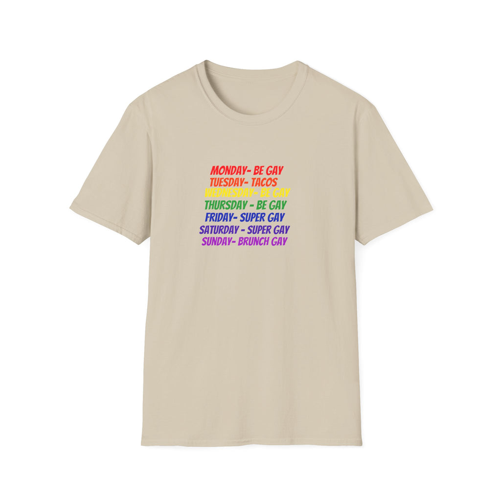 Daily Gay Agenda - Pride Tee