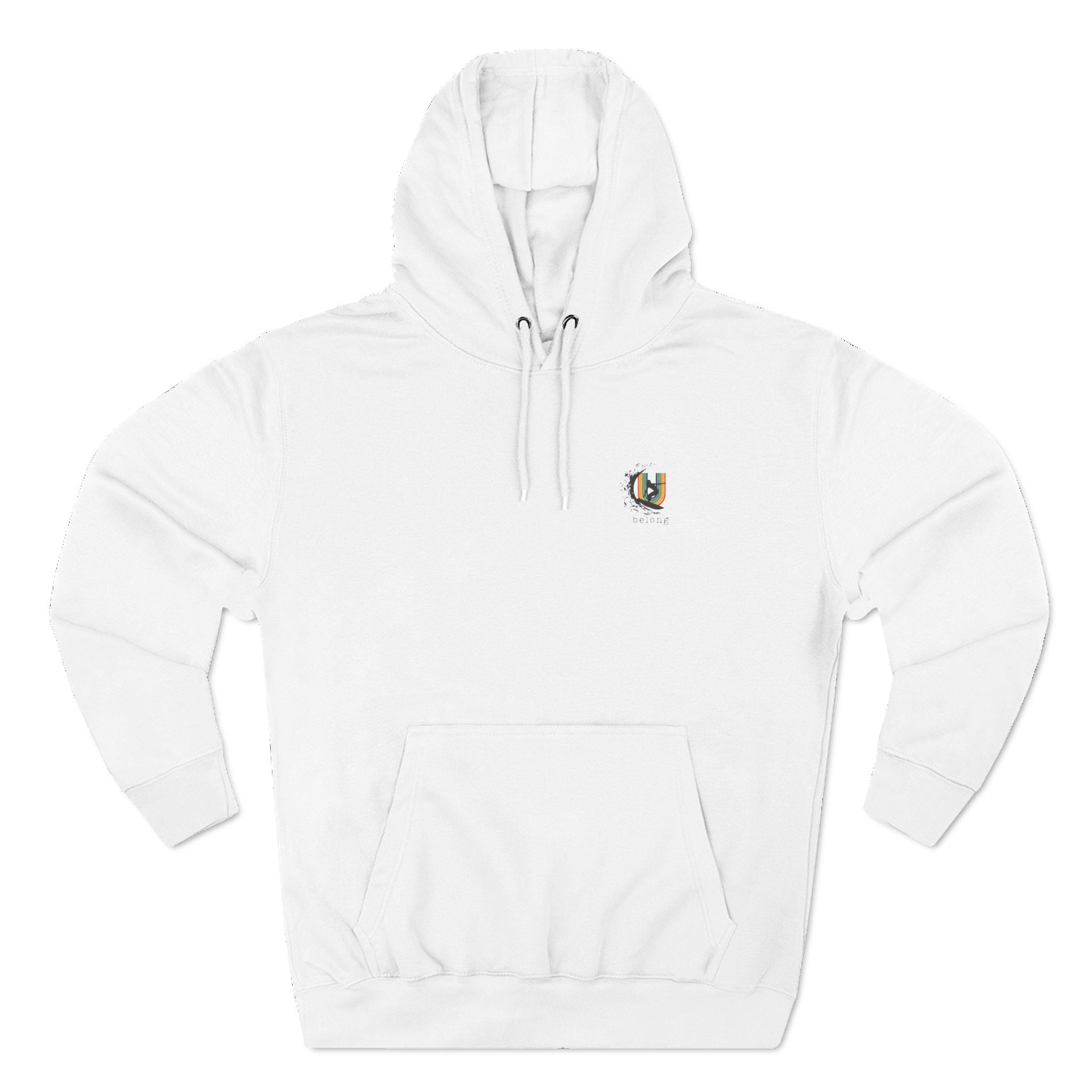 Tofino B.C.inspired Surfer Girl U belong– Fleece Hoodie