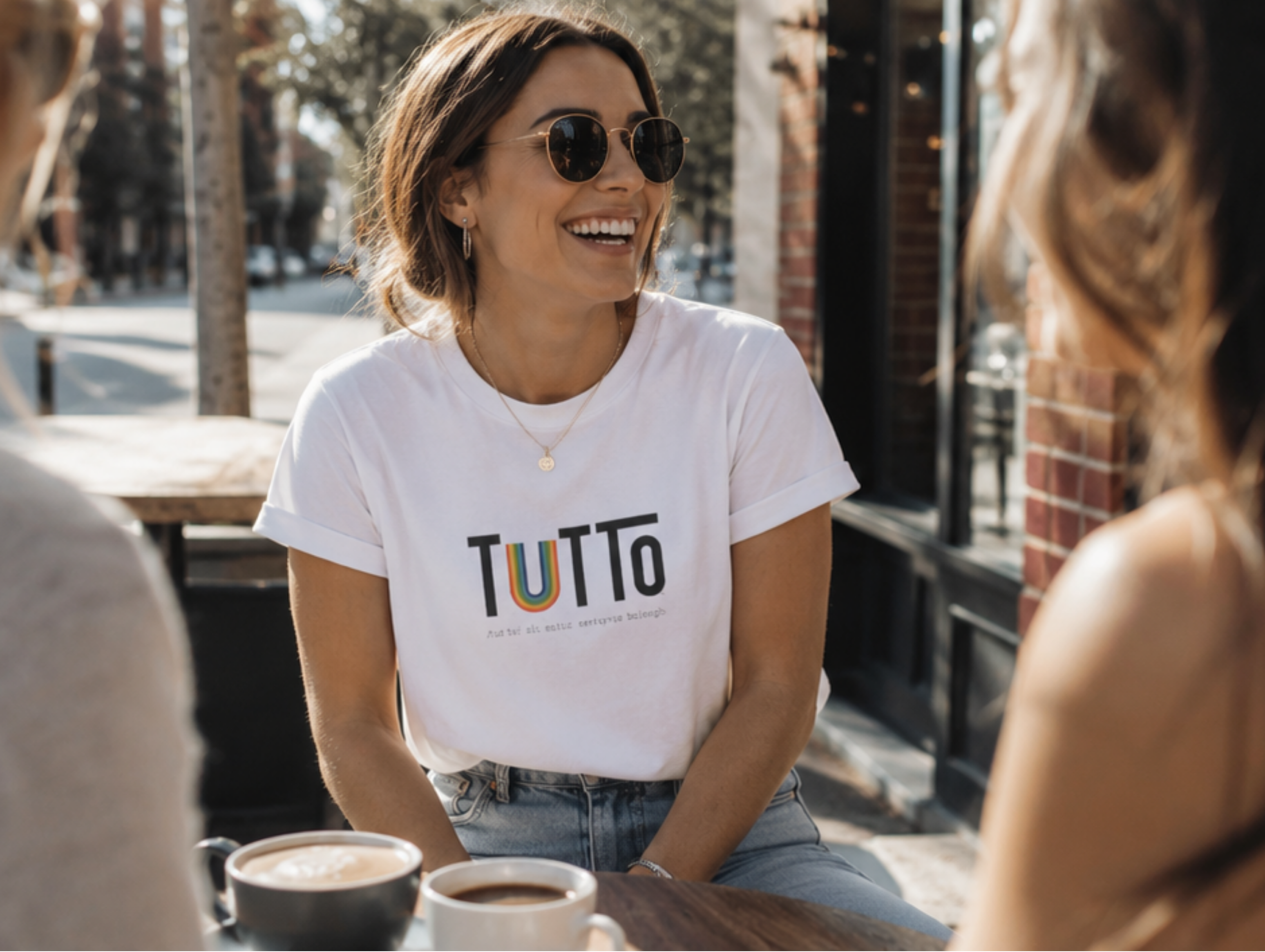 TUTTo /tùt·to/: all; entire. everyone belongs. - Signature Tee