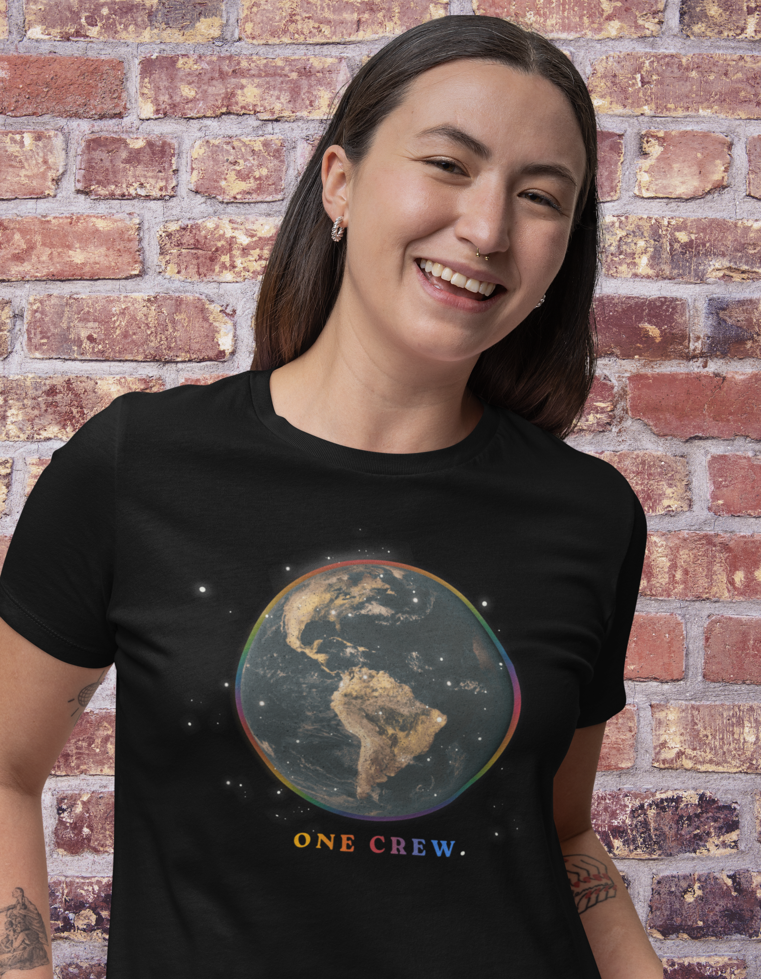 One Planet. One Crew. A premium tee Celebrating Our Shared Home