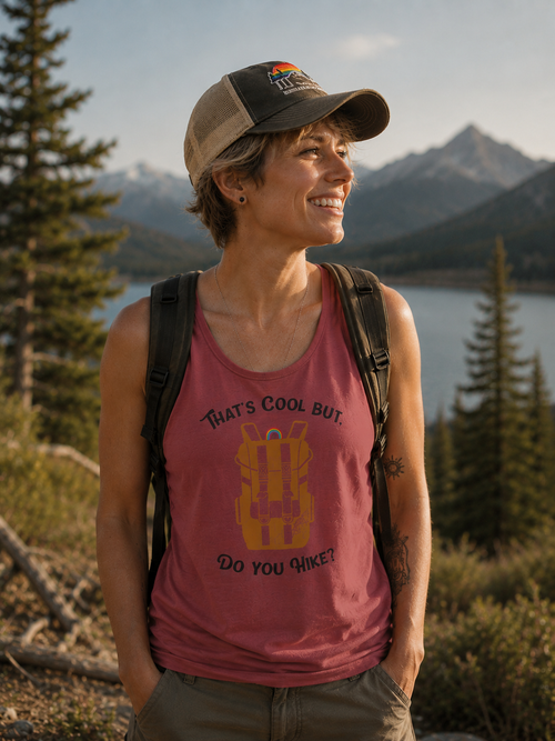"That's Cool But, Do You Hike?" Outdoor Trail Tank