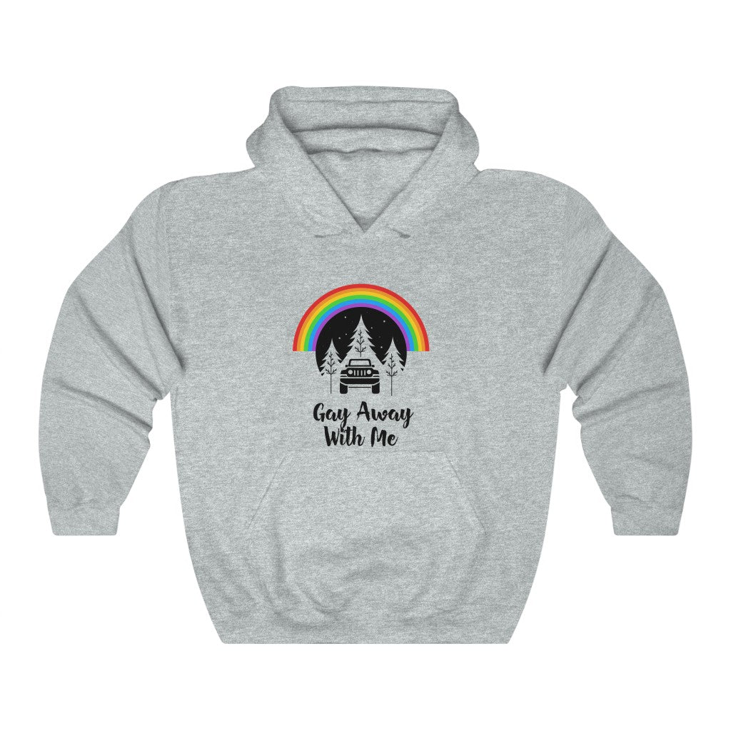 Jeep Gay Away With Me Heavy Blend™ Hoodie