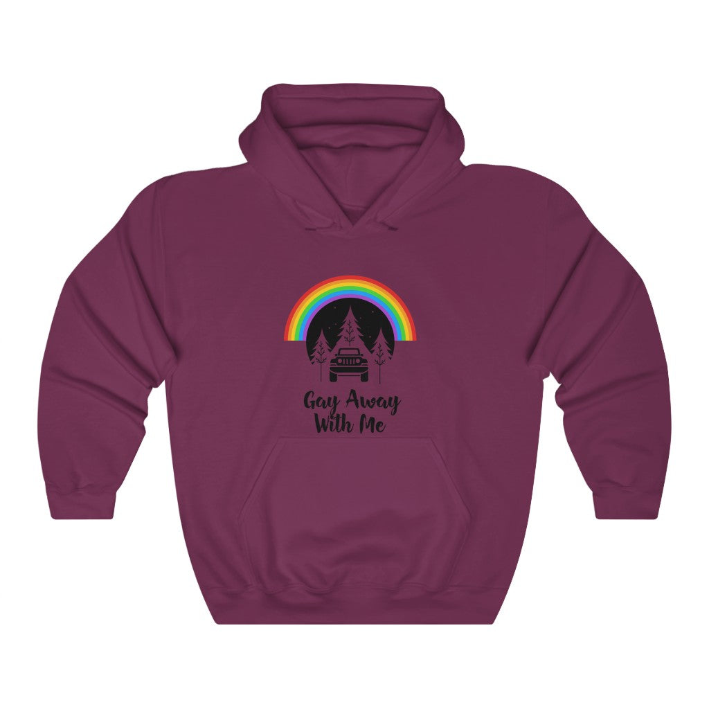 Jeep Gay Away With Me Heavy Blend™ Hoodie