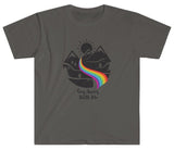 Mountain Gay Away With Me Unisex Softstyle T-Shirt