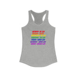 Daily Gay Agenda- Racerback Tank Top