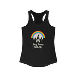 Jeep Gay Away with Me Racerback Tank Top