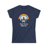 Jeep Gay Away With Me -Jeep Tri-Blend Softstyle Tee