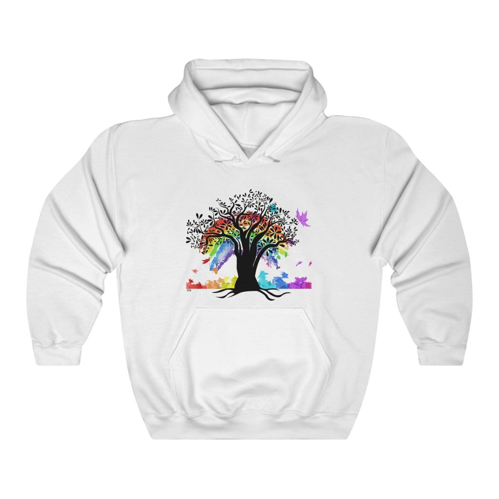 Rainbow Tree of Life Heavy Blend™ Hoodie