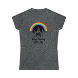 Jeep Gay Away With Me -Jeep Tri-Blend Softstyle Tee