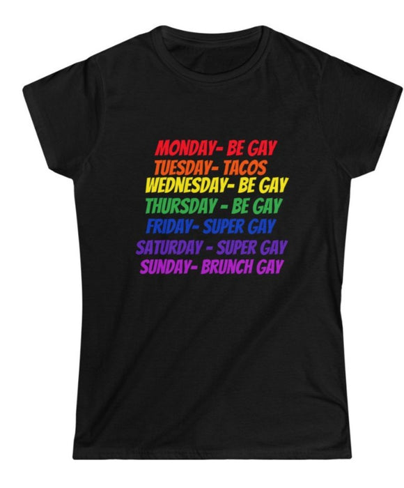 Daily Gay Agenda Relaxed Fit Tee