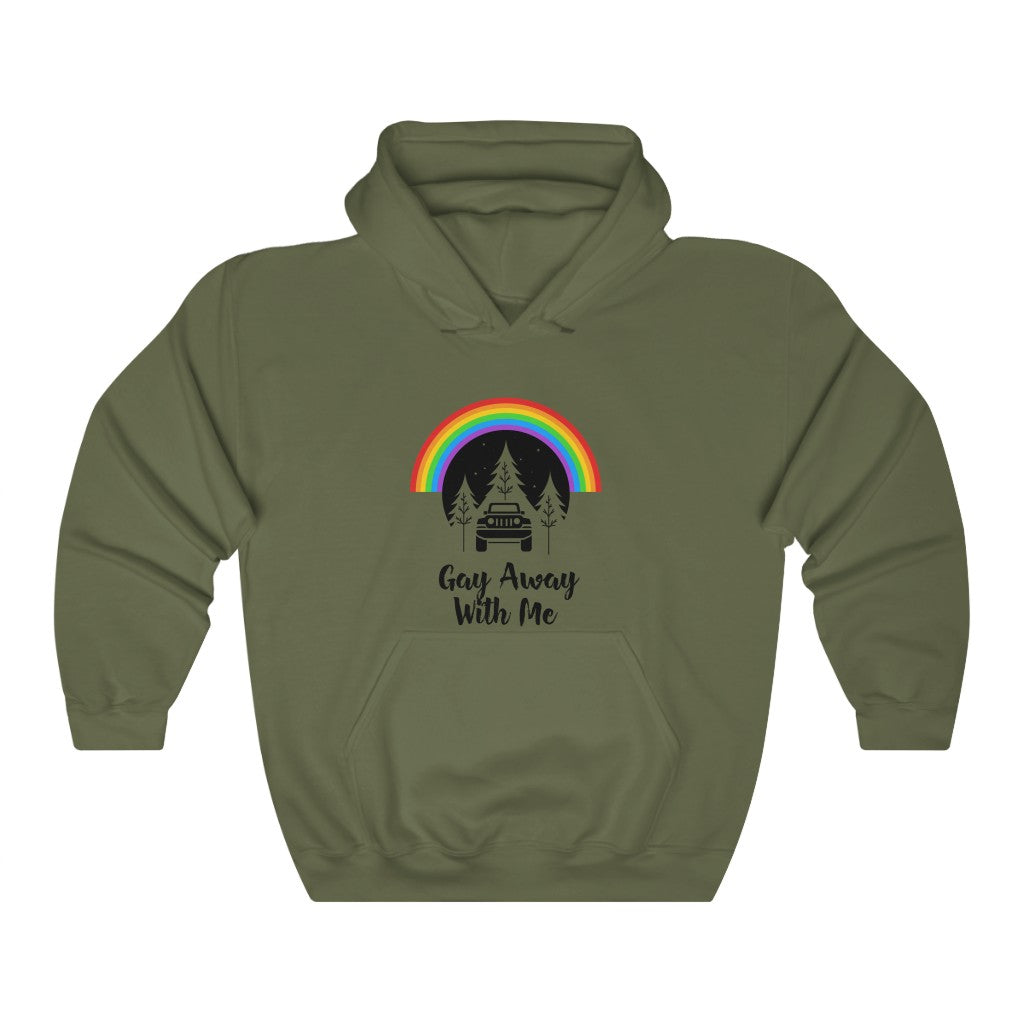 Jeep Gay Away With Me Heavy Blend™ Hoodie