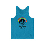 Jeep Gay Away With Me - Relaxed Fit Tank