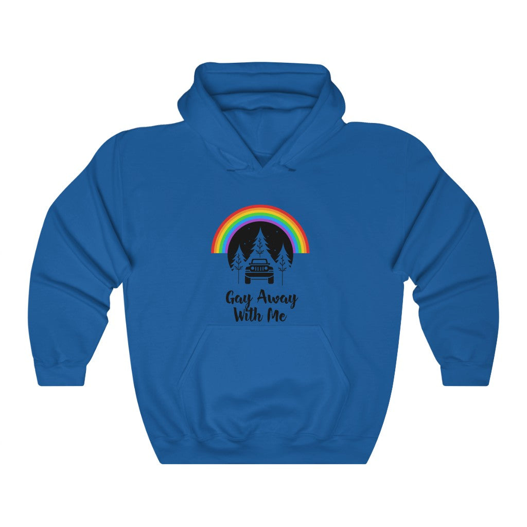 Jeep Gay Away With Me Heavy Blend™ Hoodie
